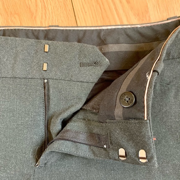 Gap Curve Straight Leg Grey Dress Pants - Picture 3 of 4